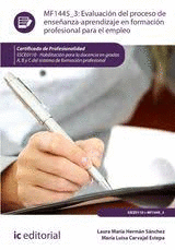 EVALUACIN DEL PROCESO DE ENSEANZA-APRENDIZAJE EN FORMACIN PROFESIONAL PARA EL EMPLEO. SSCE0110
