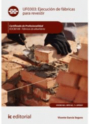 EJECUCI�N DE F�BRICAS PARA REVESTIR. EOCB0108 - F�BRICAS DE ALBA�ILER�A