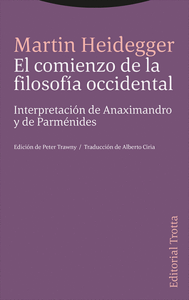 EL COMIENZO DE LA FILOSOFA OCCIDENTAL