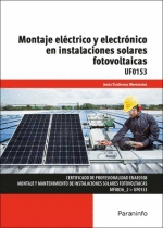 MONTAJE ELCTRICO Y ELECTRNICO EN INSTALACIONES SOLARES FOTOVOLTAICAS