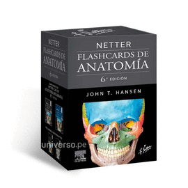 NETTER FLASHCARDS DE ANATOMIA