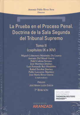 PRUEBA EN EL PROCESO PENAL, LA.