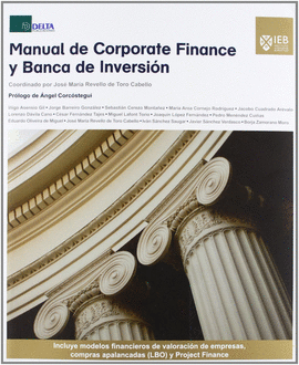 MANUAL DE CORPORATE FINANCE Y BANCA DE INVERSION