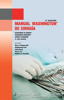 MANUAL WASHINGTON DE CIRUGIA