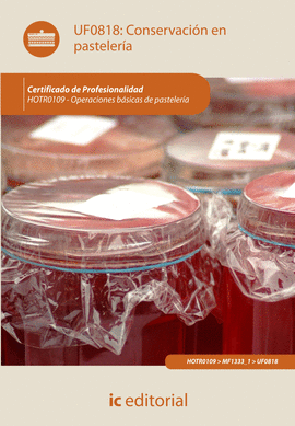 CONSERVACION EN PASTELERIA UF0818