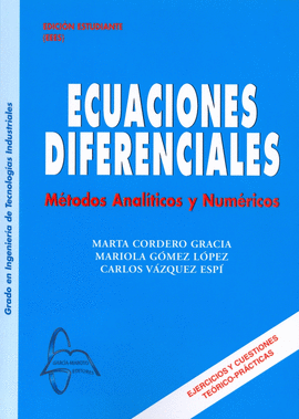 ECUACIONES DIFERENCIALES. MTODOS ANALTICOS Y NUMRICOS