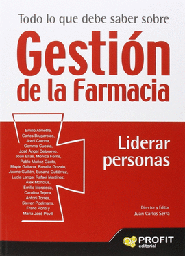 TODO LO QUE DEBE SABER SOBRE GESTI�N DE LA FARMACIA