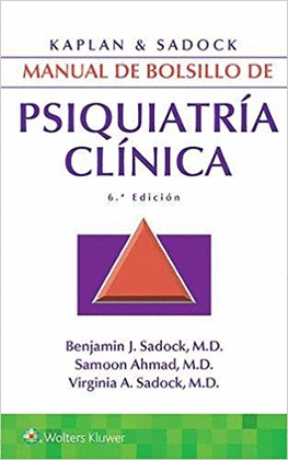 KAPLAN & SADOCK. MANUAL DE BOLSILLO DE PSIQUIATRA CLNICA