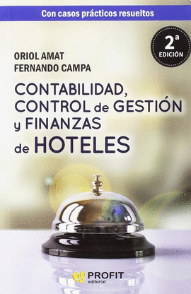 CONTABILIDAD, CONTROL DE GESTIN Y FINANZAS DE HOTELES