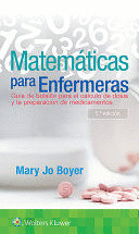 MATEMTICAS PARA ENFERMERAS