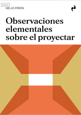 OBERVACIONES ELEMENTALES SOBRE EL PROYECTAR