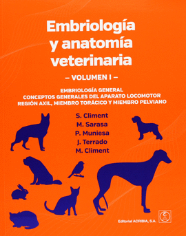 EMBRIOLOGIA Y ANATOMIA VETERINARIA VOL. I EMBRIOLOGIA GENERAL CONCEPTOS GENERALES DEL APARATO LOCOMO