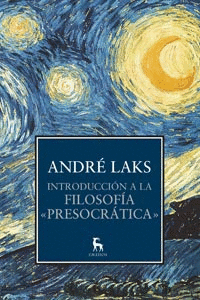 INTRODUCCION A LA FILOSOFIA PRESOCRATICA