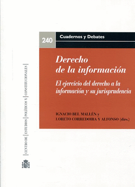 DERECHO DE LA INFORMACI�N + CD-ROM