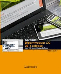 APRENDER DREAMWEAVER CC 2016 RELEASE CON 100 EJERCICIOS PRCTICOS