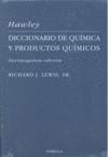 HAWLEY DICCIONARIO DE QUMICA Y PRODUCTOS QUMICOS