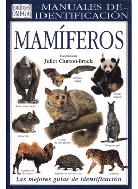 MAMIFEROS MANUALES DE IDENTIFICACION