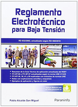 REGLAMENTO ELECTROTECNICO PARA BAJA TENSION