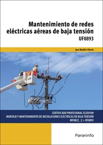 MANTENIMIENTO DE REDES ELCTRICAS AREAS DE BAJA TENSIN