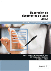 ELABORACIN DE DOCUMENTOS DE TEXTO