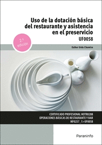 USO DE LA DOTACION BASICA DEL RESTAURANTE Y ASISTENCIA EN EL PRESERVICIO
