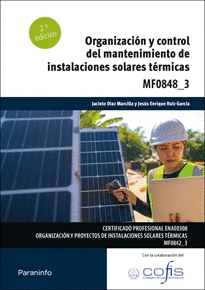 ORGANIZACION Y CONTROL DEL MANTENIMIENTO DE INSTALACIONES SOLARES T�RMICAS