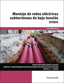 MONTAJE DE REDES EL�CTRICAS SUBTERR�NEAS DE BAJA TENSI�N