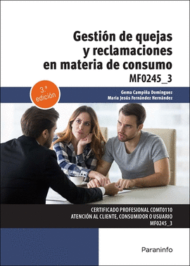 GESTI�N DE QUEJAS Y RECLAMACIONES EN MATERIA DE CONSUMO