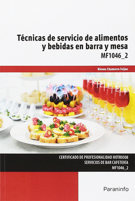 TCNICAS DE SERVICIO DE ALIMENTOS Y BEBIDAS EN BARRA Y MESA