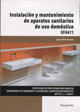 INSTALACIN Y MANTENIMIENTO DE APARATOS SANITARIOS DE USO DOMSTICO