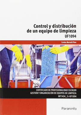 CONTROL Y DISTRIBUCIN DE UN EQUIPO DE LIMPIEZA