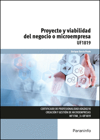 PROYECTO Y VIABILIDAD DEL NEGOCIO O MICROEMPRESA UF1819