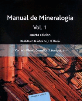 MANUAL DE MINERALOGIA VOL. 1