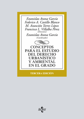 CONCEPTOS PARA EL ESTUDIO DEL DERECHO URBANSTICO Y AMBIENTAL EN EL GRADO