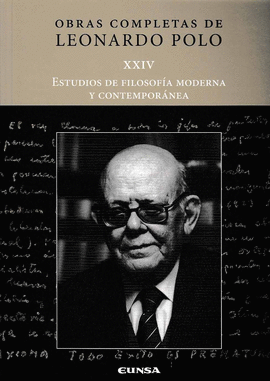 ESTUDIOS DE FILOSOFIA MODERNA Y CONTEMPORANEA VOL.XXIV