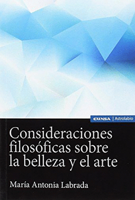 CONSIDERACIONES FILOS�FICAS SOBRE LA BELLEZA Y EL ARTE