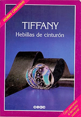 TIFFANY HEBILLAS DE CINTURON CON PATRONES Y TAMA�O NATURAL