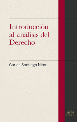 INTRODUCCION AL ANLISIS DEL DERECHO