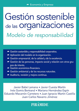 GESTIN SOSTENIBLE DE LAS ORGANIZACIONES MODELO DE RESPONSABILIDAD