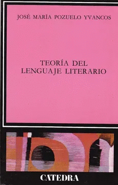TEORIA DEL LENGUAJE LITERARIO