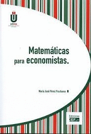 MATEMTICAS PARA ECONOMISTAS