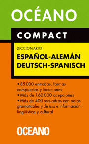 OCE�NO COMPACT DICCIONARIO ESPA�OL-ALEMAN DEUTSCH-SPANISCH