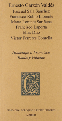 HOMENAJE A FRANCISCO TOMS Y VALIENTE