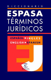 DICCIONARIO DE TERMINOS JURIDICOS + CD ROM ESPA�OL-INGLES ENGLISH-SPANISH
