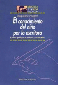 EL CONOCIMIENTO DEL NIO POR LA ESCRITURA