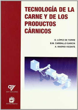 TECNOLOGA DE LA CARNE Y DE LOS PRODUCTOS CRNICOS