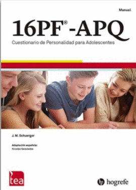 16 PF-APQ. CUESTIONARIO DE PERSONALIDAD PARA ADOLESCENTES(B)