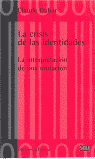 LA CRISIS DE LAS IDENTIDADES