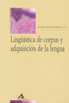 LINGUISTICA DE CORPUS Y ADQUISICION DE LA LENGUA