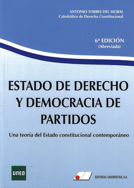 ESTADO DE DERECHO Y DEMOCRACIA DE PARTIDOS